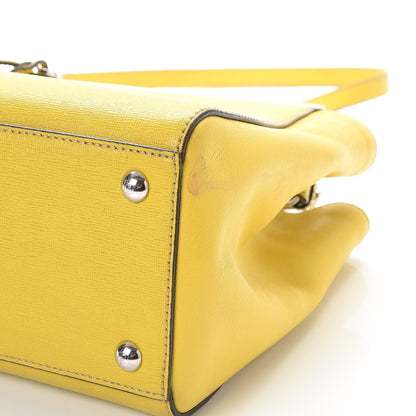Fendi Vitello Elite Petite 2Jours Tote Cedro 11 of 13