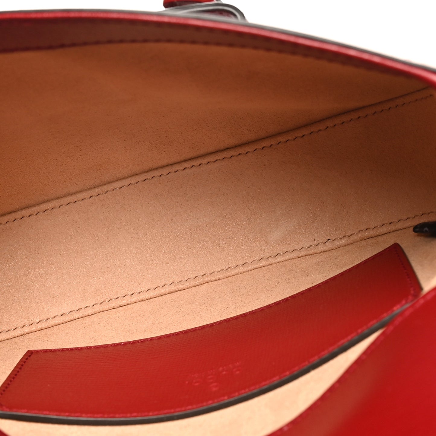 Azalea Calfskin Web Monochrome Horsebit 1955 Shoulder Bag New Cherry Red New Cherry Red