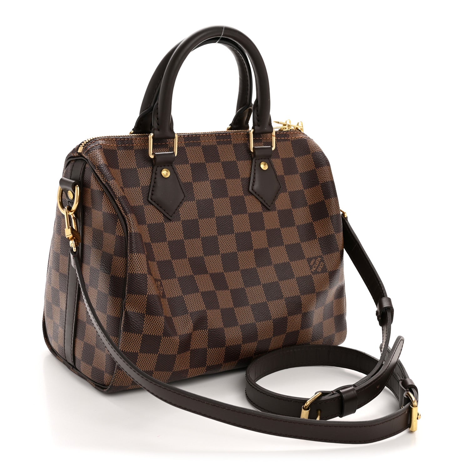 Louis Vuitton Damier Ebene Speedy Bandouliere 25 3 of 13