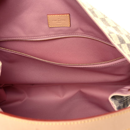 Louis Vuitton Damier Azur Graceful MM Rose Ballerine 4 of 5