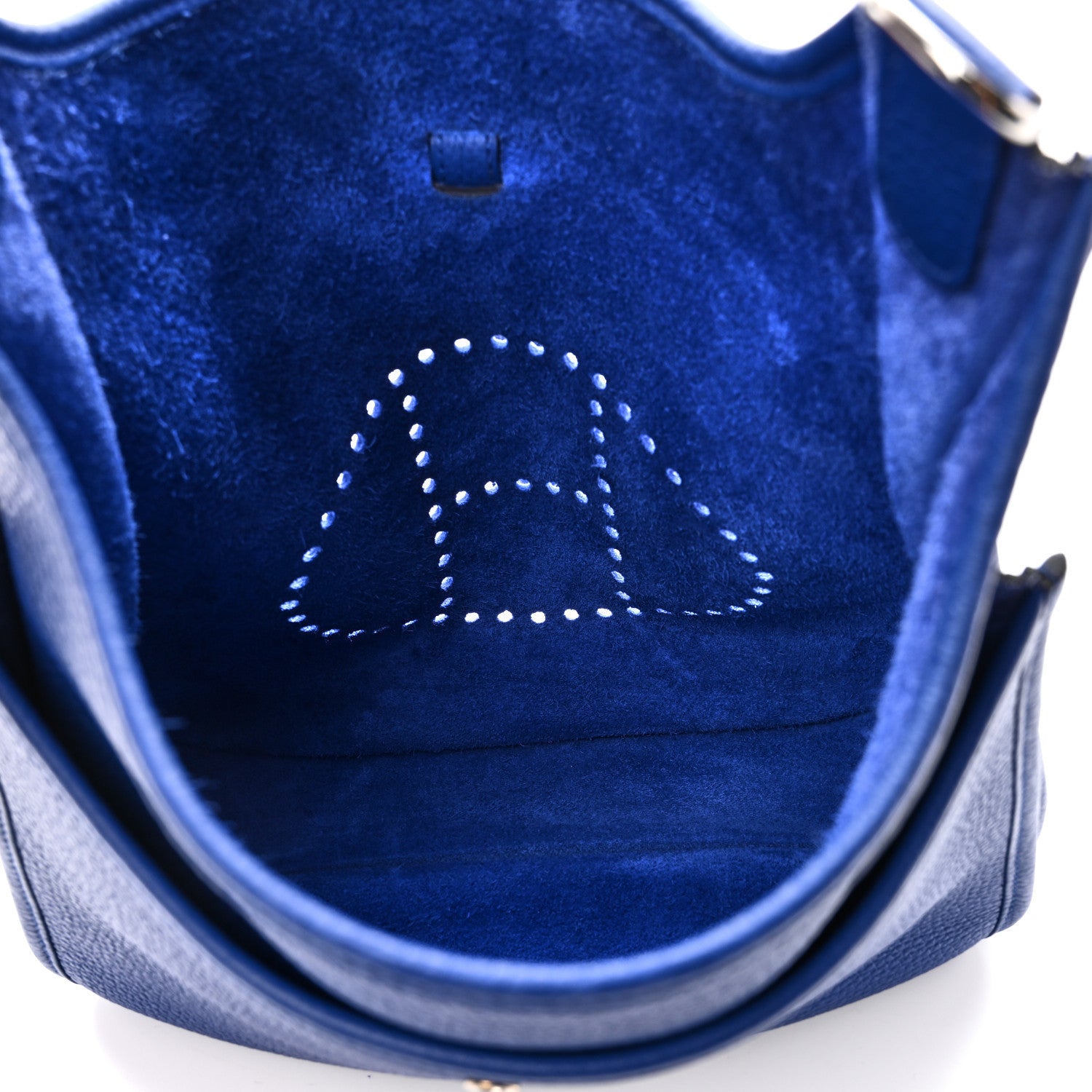 Hermes Taurillon Clemence Evelyne III PM Bleu Royal 5 of 10