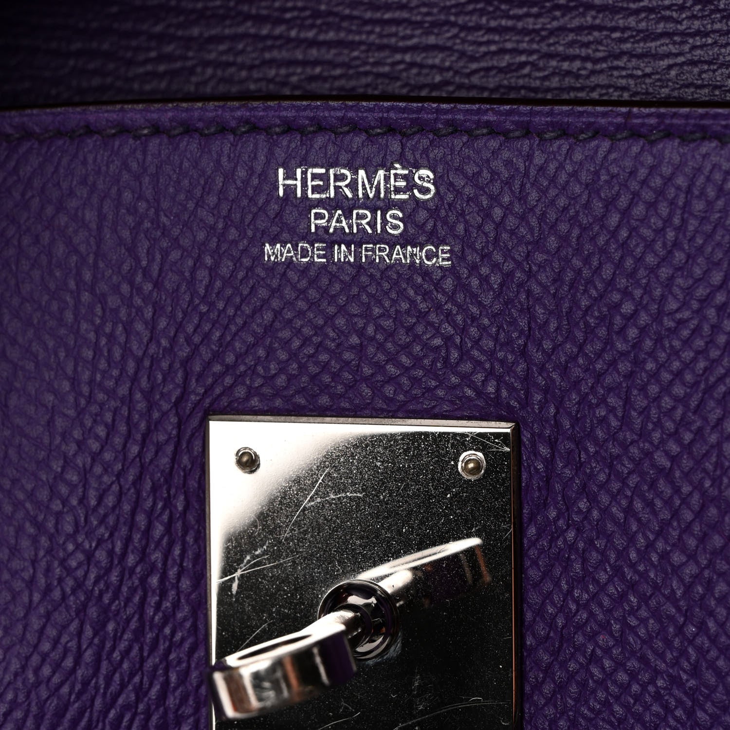 Hermes Epsom BIRKIN 30 Crocus 6 of 11