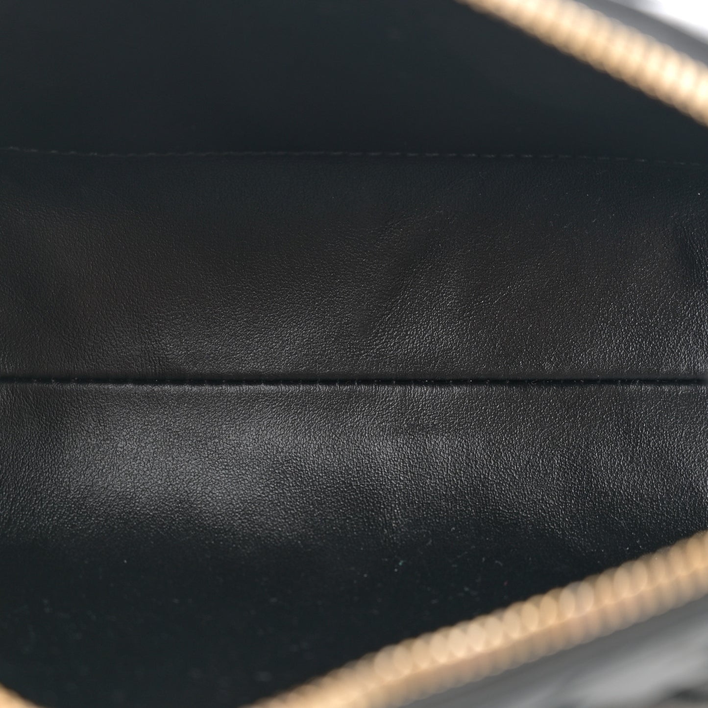 Nappa Intrecciato Concert Pouch Black