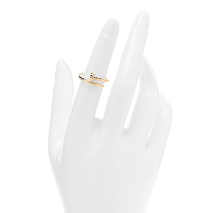 Cartier 18K Yellow Gold Small Juste Un Clou Ring 51 5.75 2 of 5
