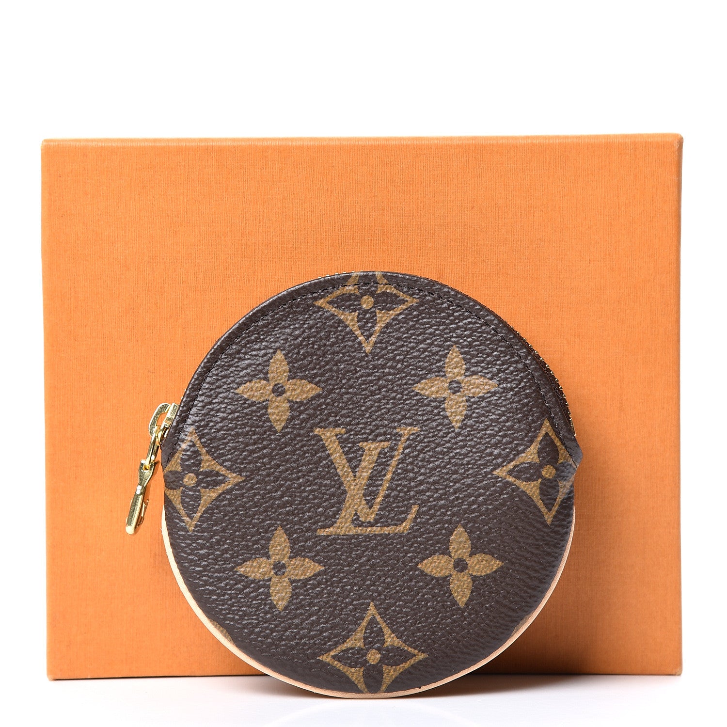 Louis Vuitton Monogram Round Coin Purse 7 of 7