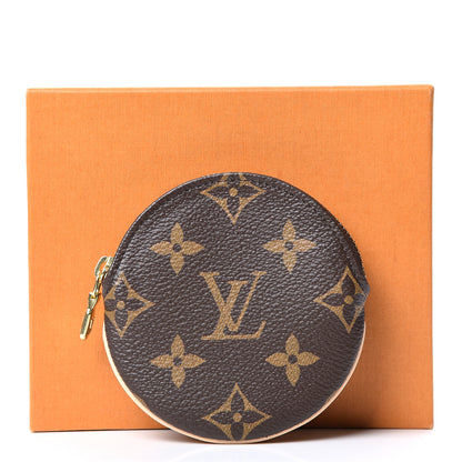 Louis Vuitton Monogram Round Coin Purse 7 of 7
