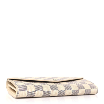 Louis Vuitton Damier Azur Sarah Wallet NM 4 of 7