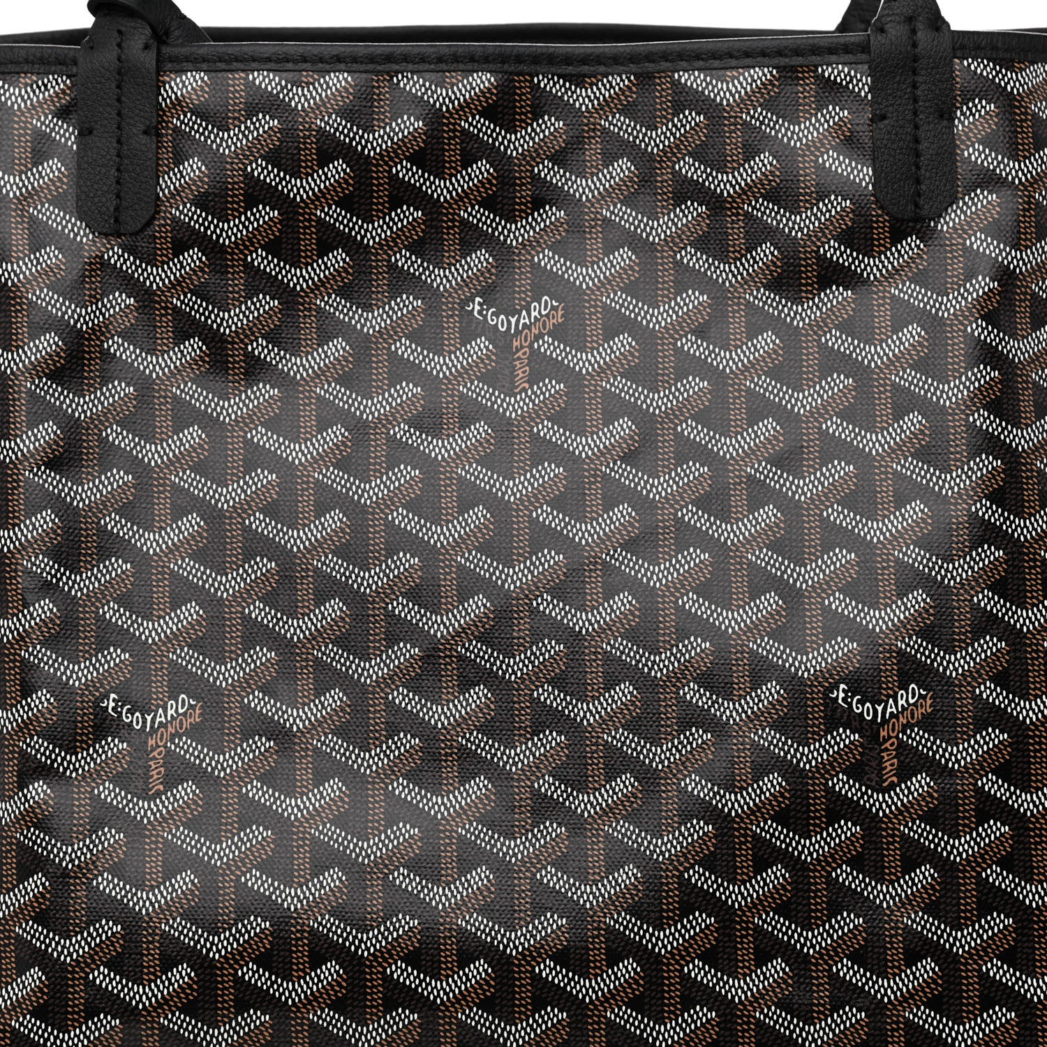 Goyard Goyardine Saint Louis GM Black 10 of 12