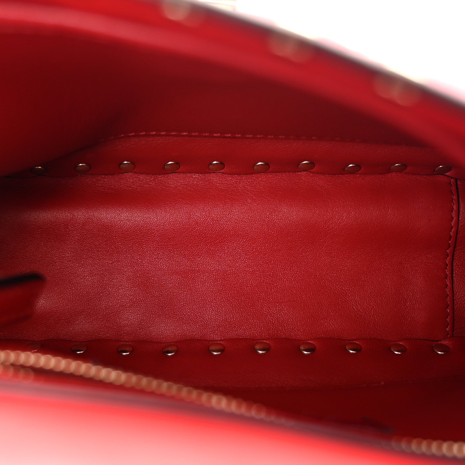 Valentino Garavani Nappa Medium Rockstud Spike Shoulder Bag Rosso Valentino 5 of 9