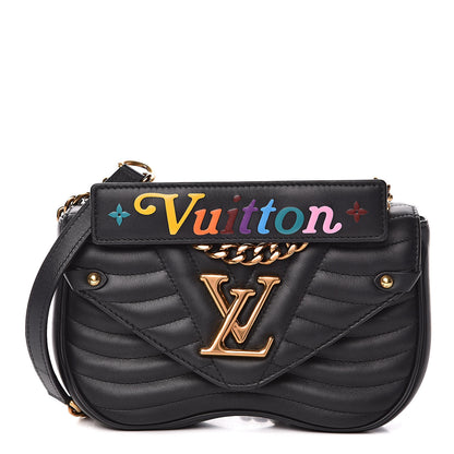 Louis Vuitton Calfskin New Wave Chain PM Black 1 of 12