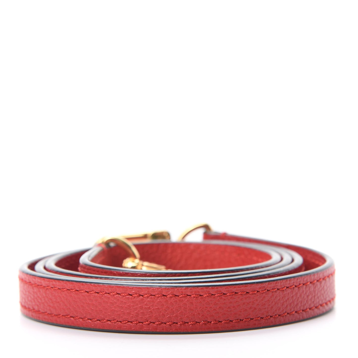 Calfskin Spontini Shoulder Strap Red