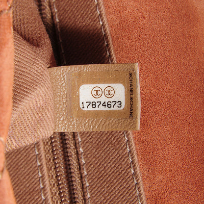 Chanel Suede Stitched Small Flap Pink 8 of 8
