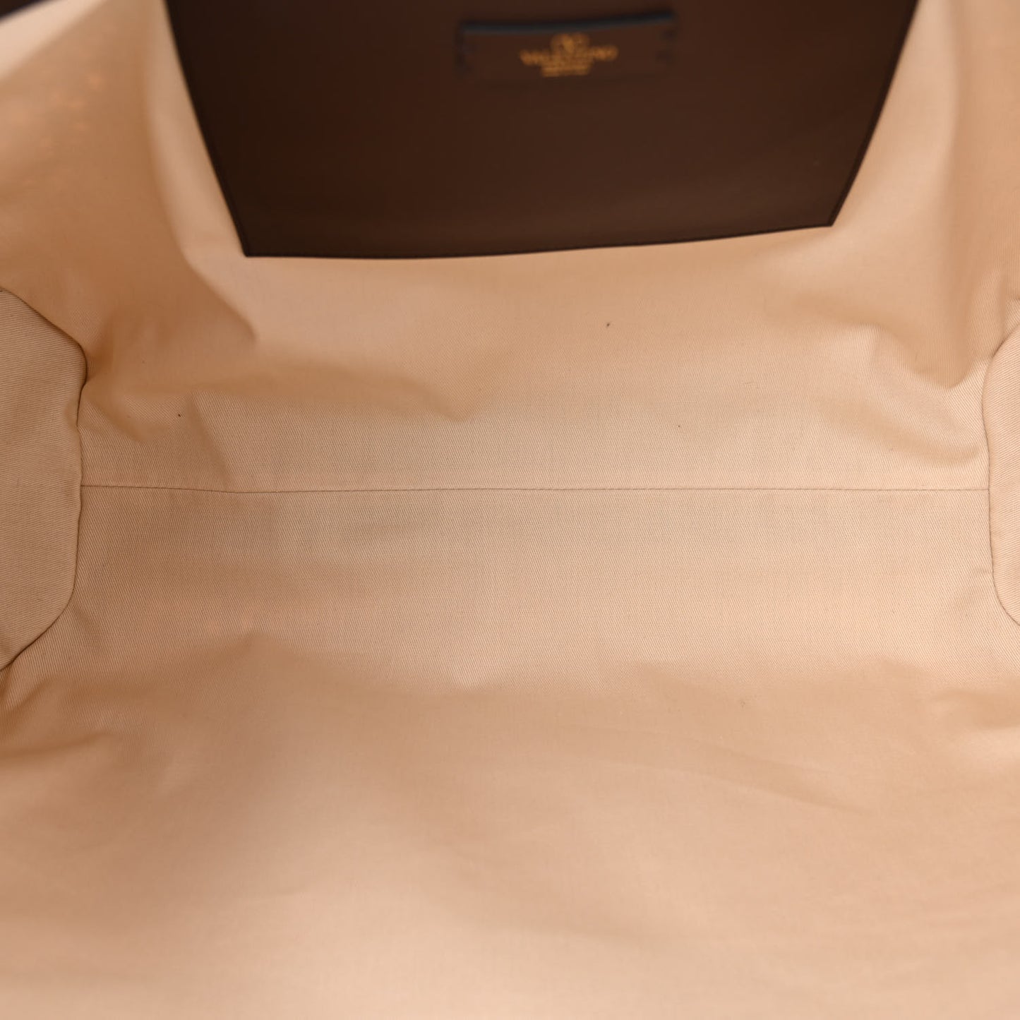 Raffia Calfskin Vlogo Tote Naturale Fondant