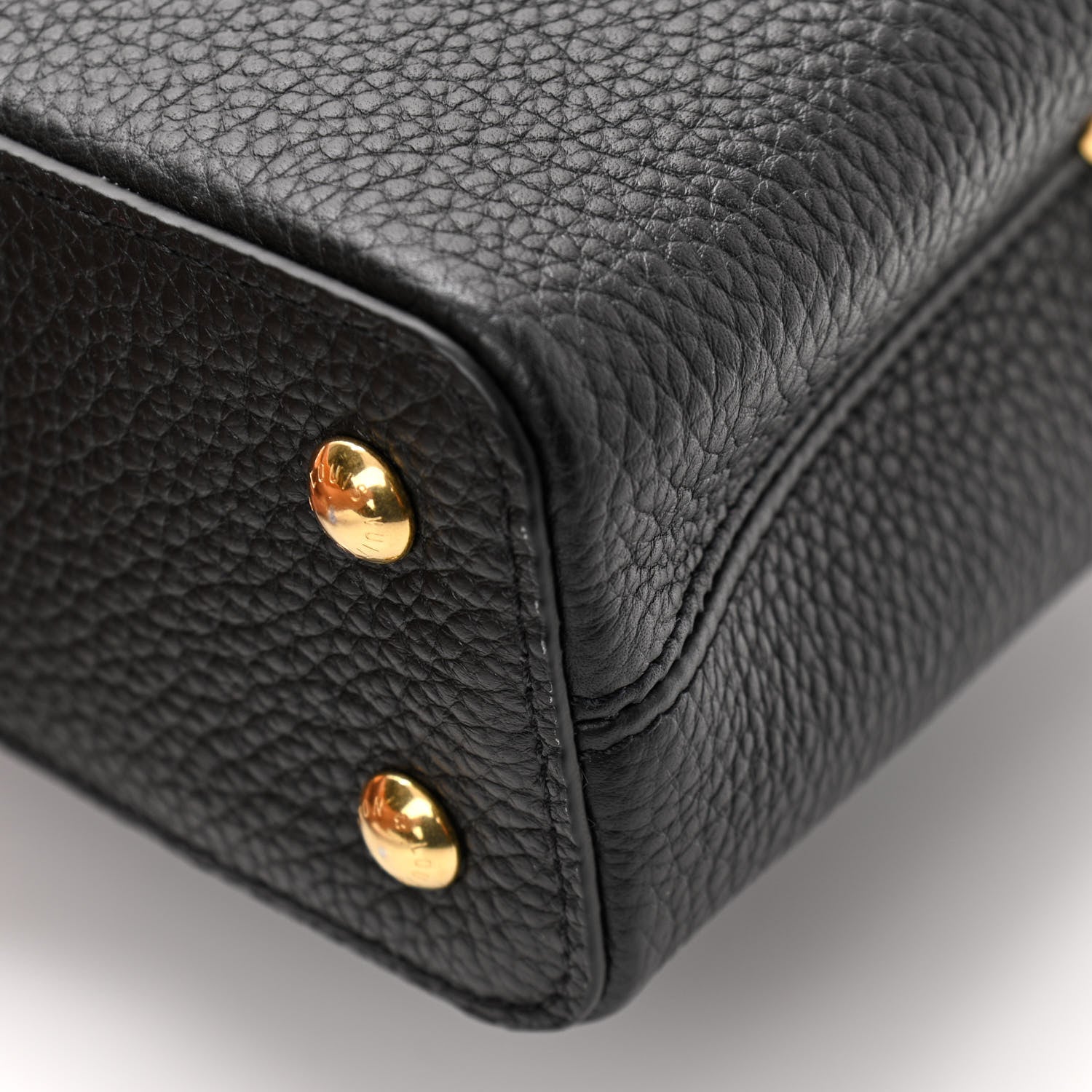 Louis Vuitton Taurillon Mini Capucines Black 9 of 13