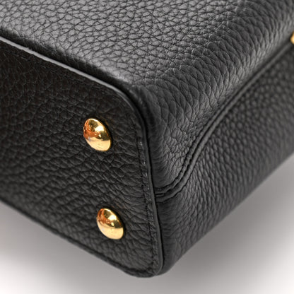 Louis Vuitton Taurillon Mini Capucines Black 9 of 13
