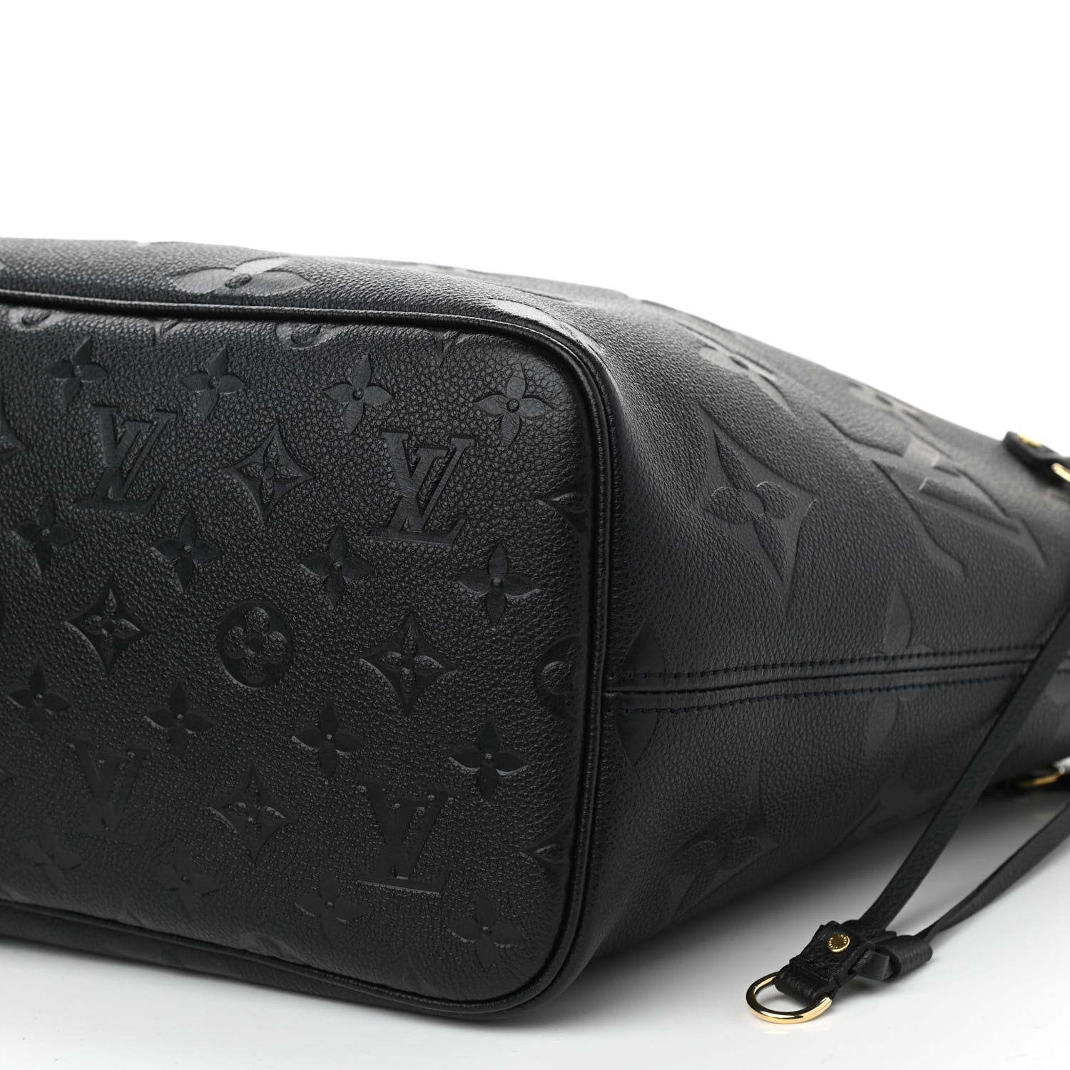 Louis Vuitton Empreinte Monogram Giant Neverfull MM Black 9 of 9