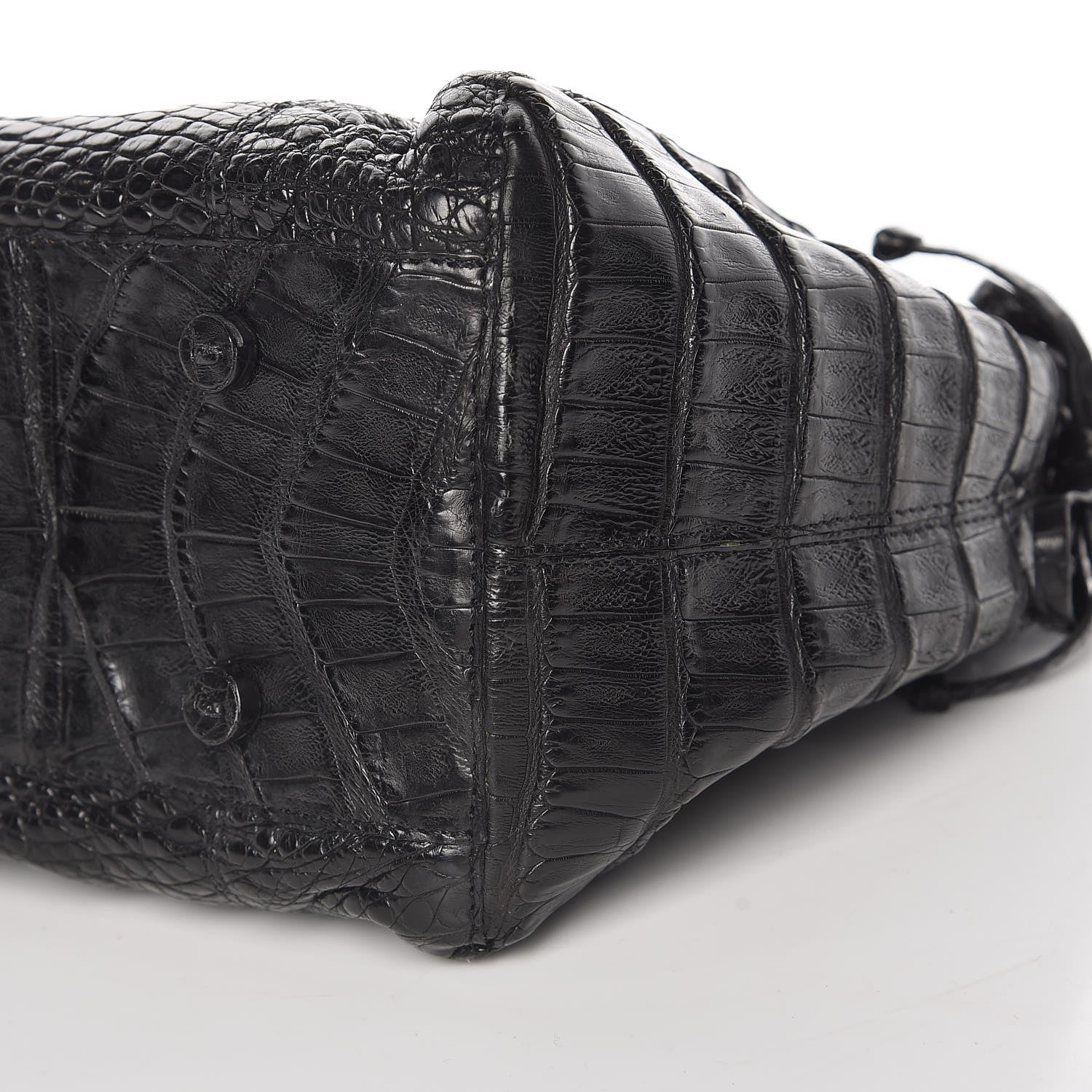 Nancy Gonzalez Crocodile Tote Black 15 of 15