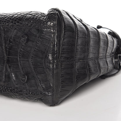 Nancy Gonzalez Crocodile Tote Black 15 of 15