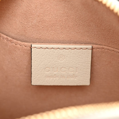 Gucci GG Supreme Monogram Textured Calfskin Web Mini Ophidia Shoulder Bag Beige Ebony Mystic White 6 of 10