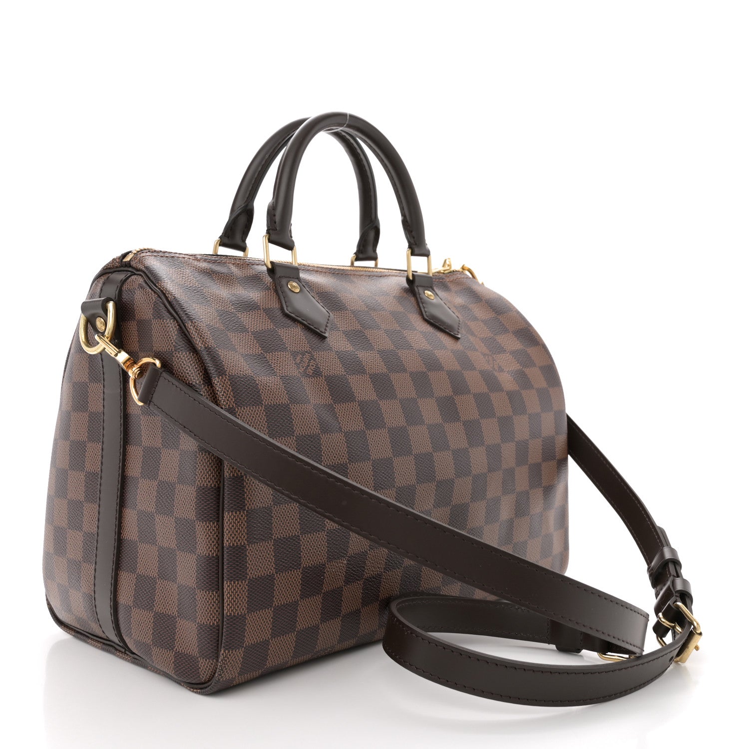 Louis Vuitton Damier Ebene Speedy Bandouliere 30 3 of 13