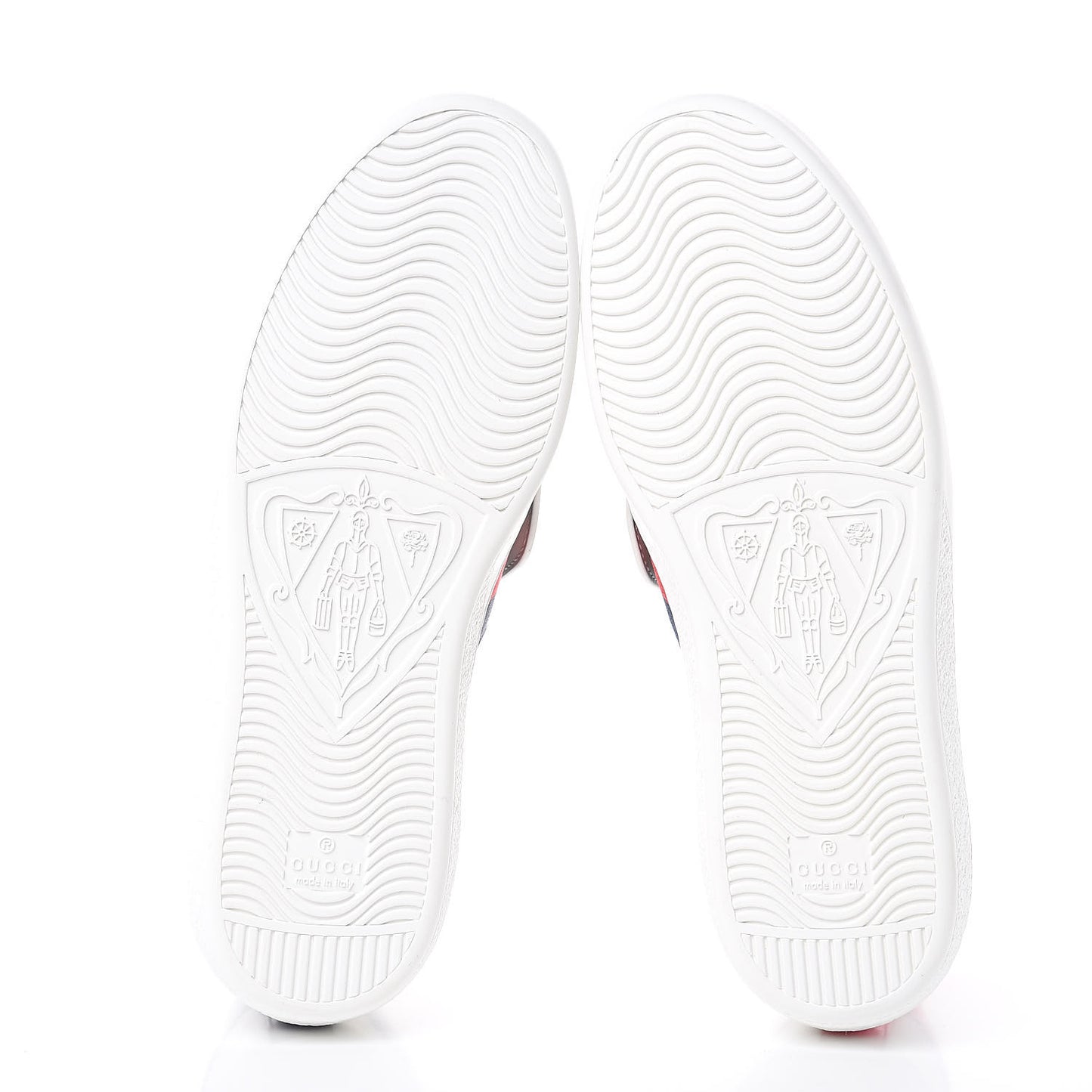 Calfskin Ayers Web Tiger Removable Patches Mens Ace High Top Sneakers 6.5 White