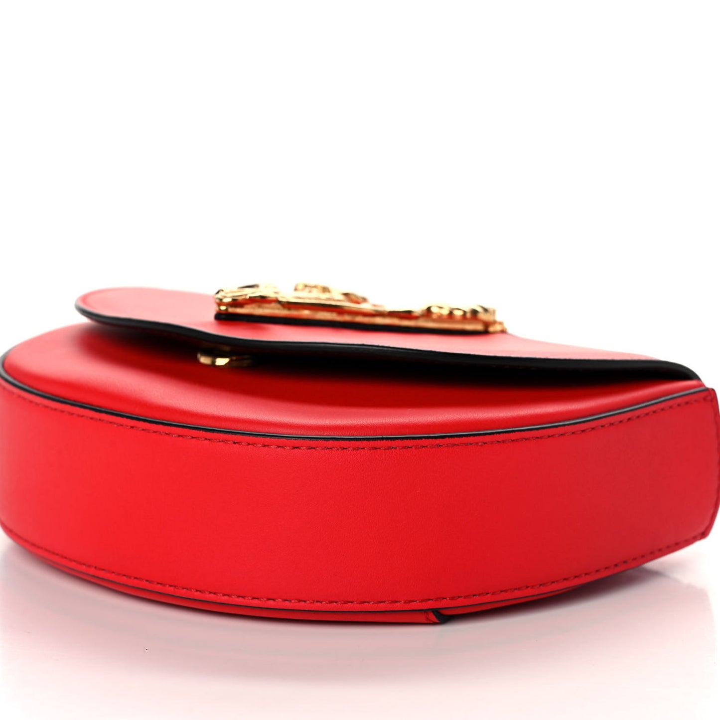 Smooth Calfskin Virtus Belt Bag Red