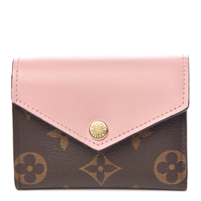Louis Vuitton Monogram Zoe Wallet Rose Ballerine 1 of 7