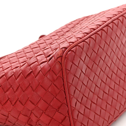 Bottega Veneta Nappa Intrecciato Small Shoulder Bag Red 11 of 11