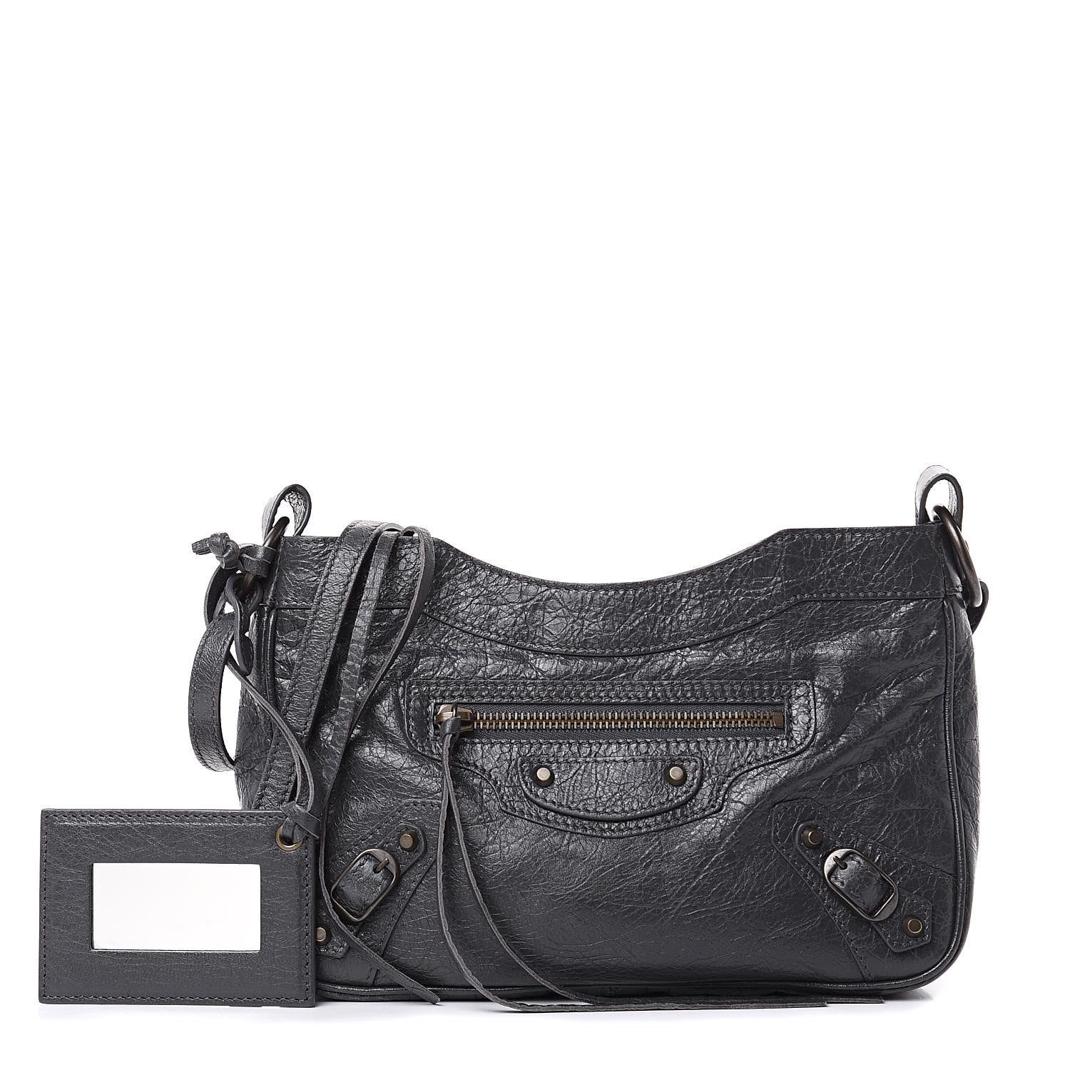 Balenciaga Agneau Classic Hardware Hip Gris Fossile 1 of 9
