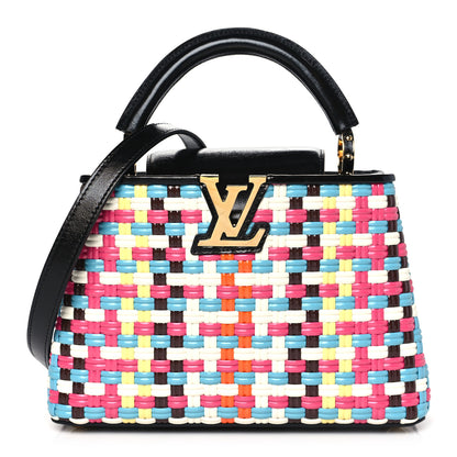 Louis Vuitton Taurillon Calfskin Guinguette Capucines BB Multicolor 1 of 8