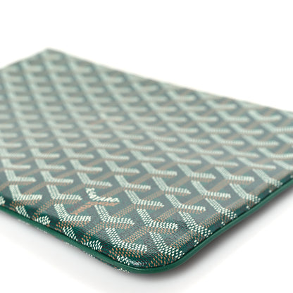 Goyard Goyardine Senat Pochette MM Green 8 of 8