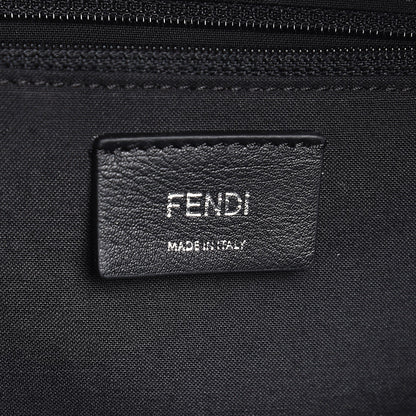 Fendi Nylon Vitello Liberty Sequin Fun Fair Embroidered Backpack Black 6 of 8