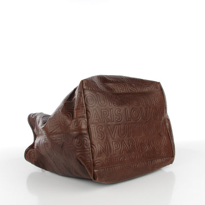 Louis Vuitton Monogram Paris Souple Whisper GM Chocolate 4 of 7