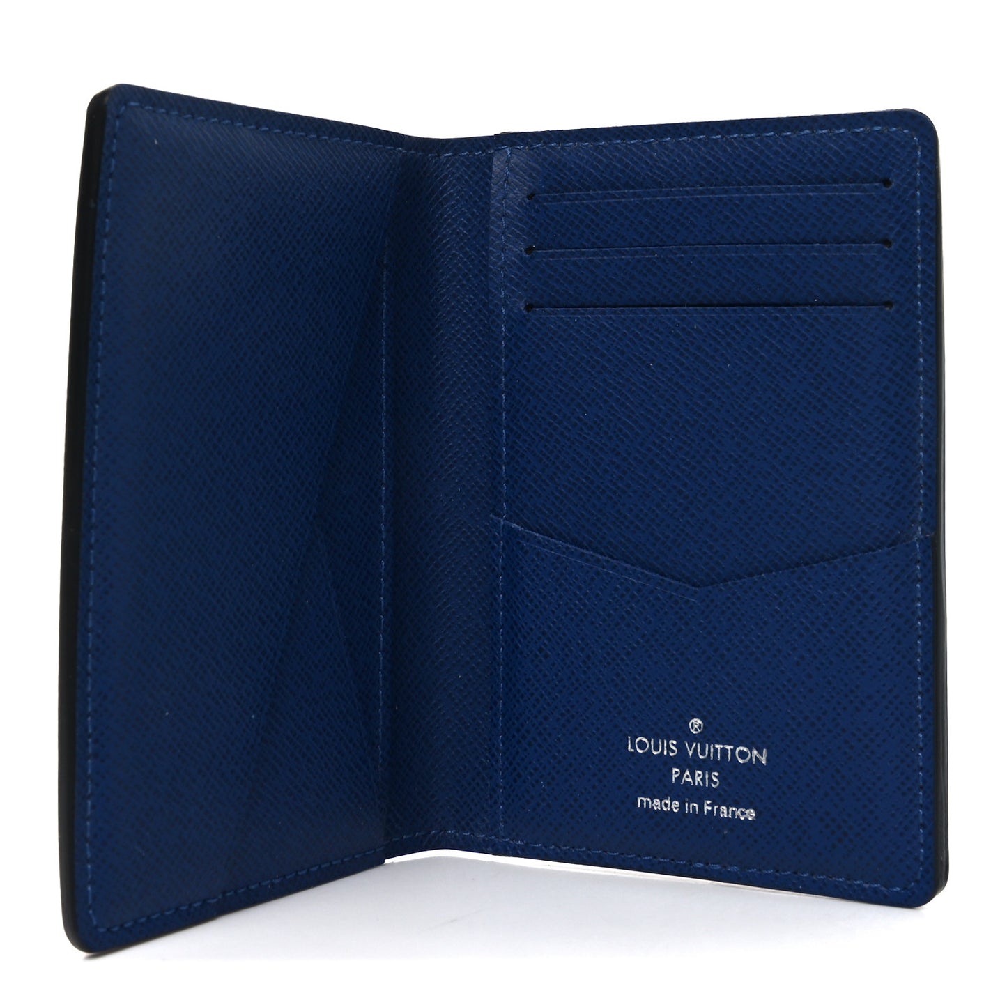 Monogram Pocket Organizer Pacific Blue