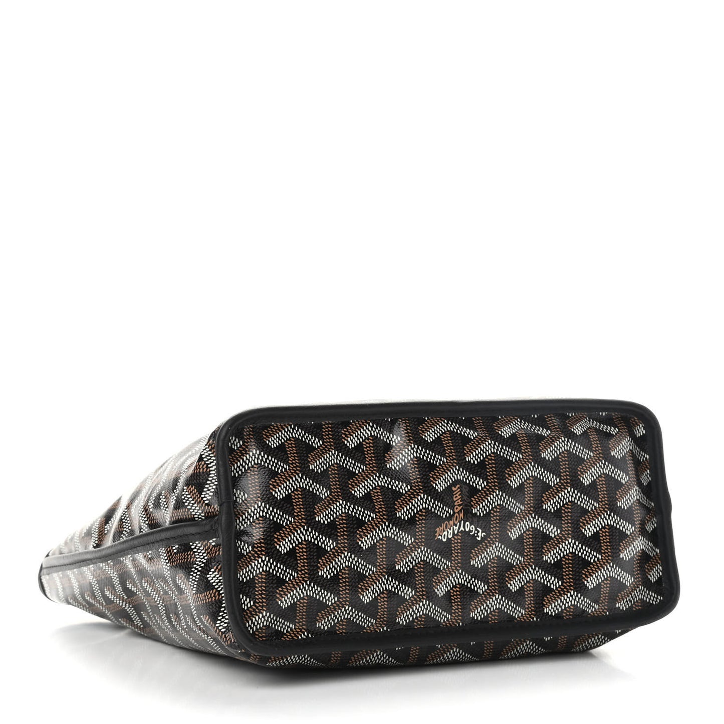 Goyardine Reversible Mini Anjou Black