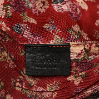 Gucci Calfskin Web Trapuntata Small GG Shoulder Bag Black 6 of 10
