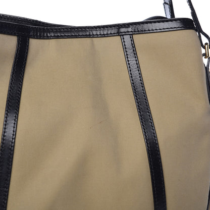 Burberry Canvas Calfskin Canterbury Tote Beige 12 of 14