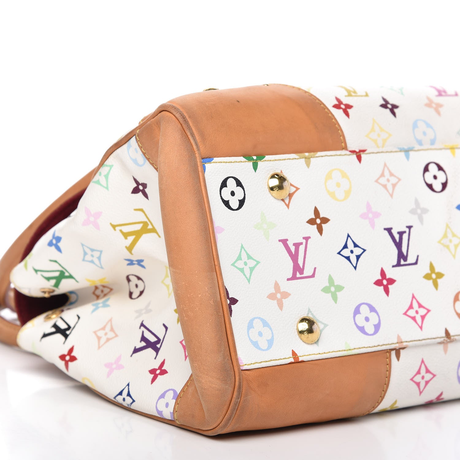 Louis Vuitton Monogram Multicolor Beverly GM White 6 of 8