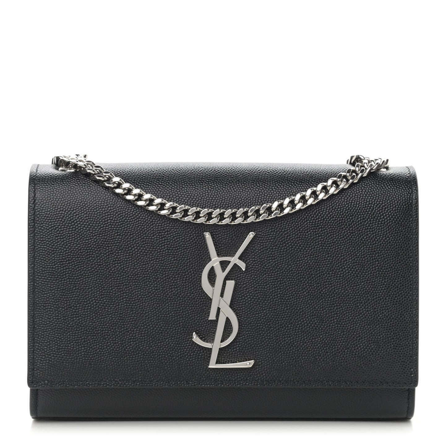 Grain De Poudre Small Monogram Kate Satchel Black