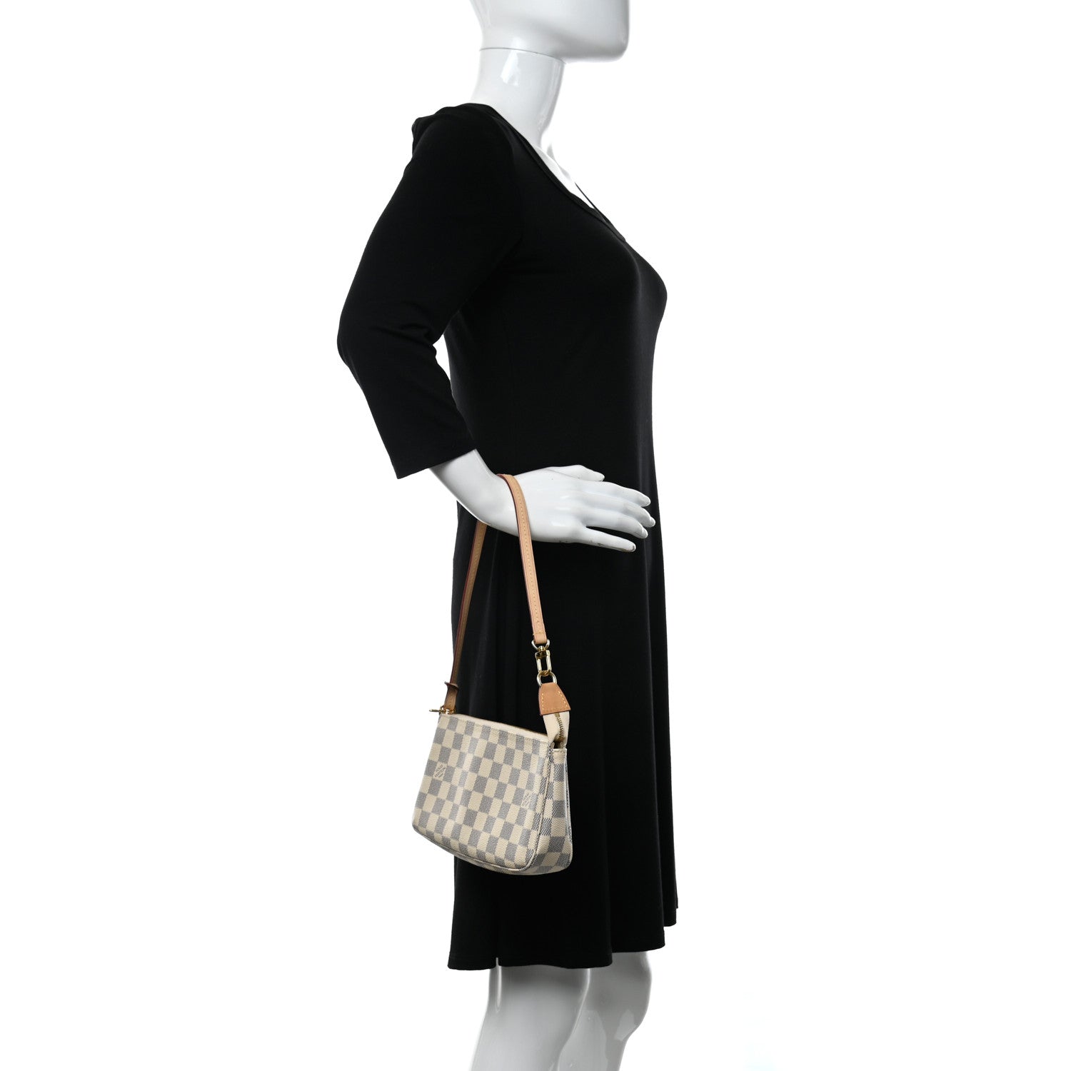 Louis Vuitton Damier Azur Pochette Accessories NM 3 of 7