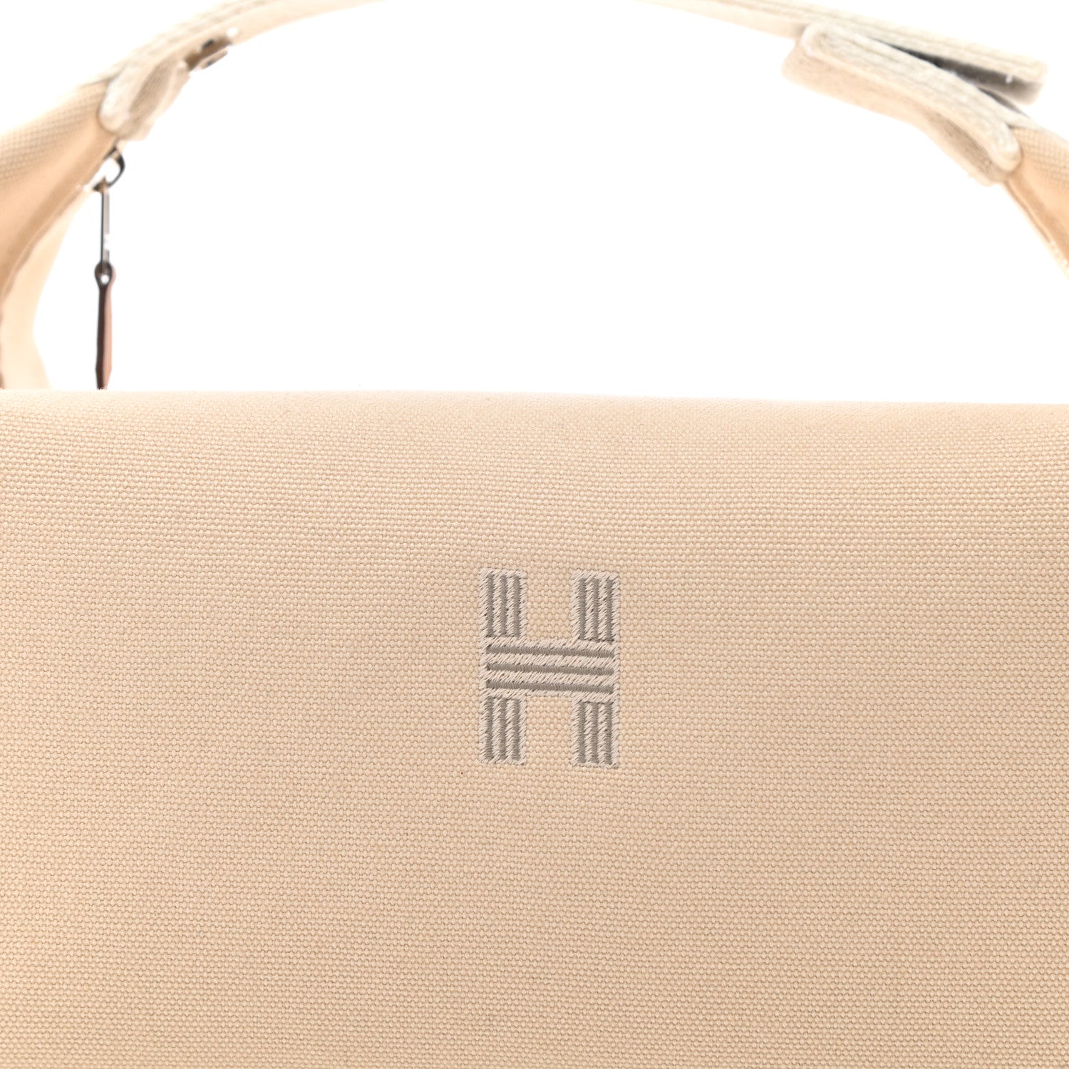 Hermes Canvas Large Bride-A-Brac Pouch Natural 7 of 9