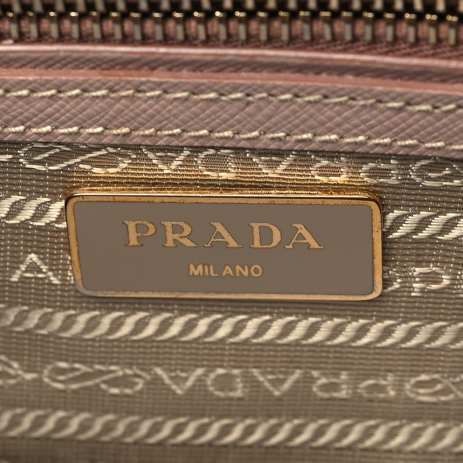 Prada Saffiano Small Galleria Double Zip Tote Cammeo 6 of 17