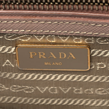 Prada Saffiano Small Galleria Double Zip Tote Cammeo 6 of 17