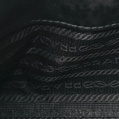 Prada Soft Calfskin Diagramme Camera Bag Black 12 of 17