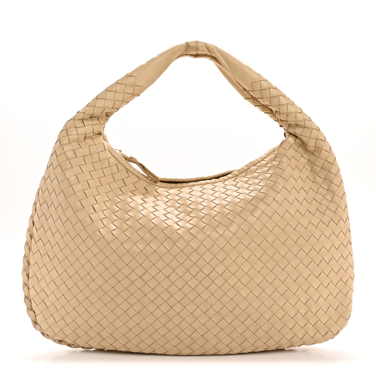 Nappa Intrecciato Medium Veneta Hobo Banane