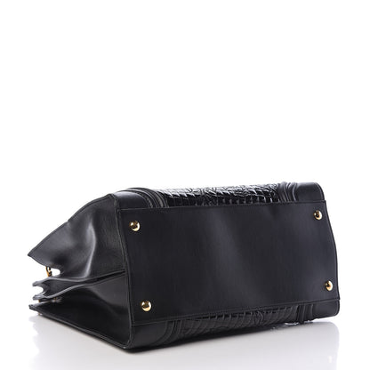 Versace Patent Micro Vanitas Icon Handbag Black 4 of 13