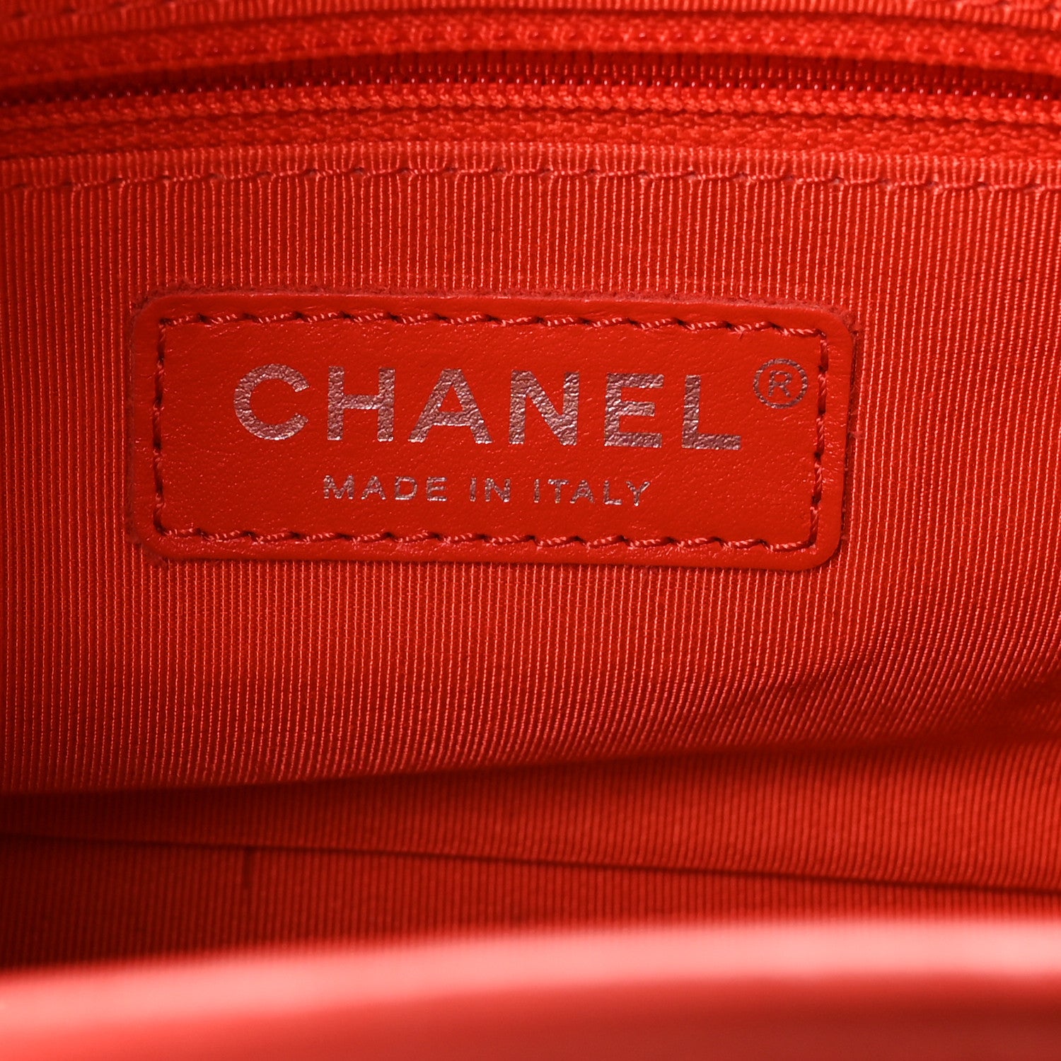 Chanel Aged Calfskin Quilted Small Gabrielle Hobo Coral 6 of 10