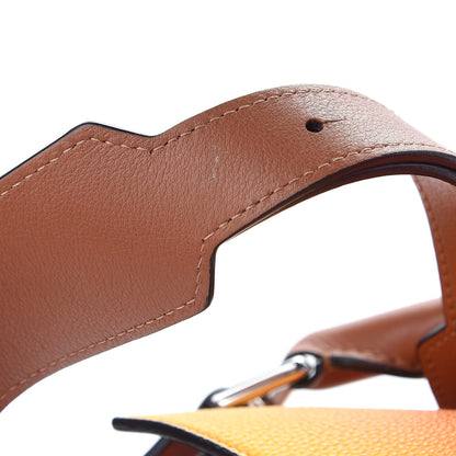 Loewe Calfskin Medium Puzzle Bag Orange Sunset 9 of 9