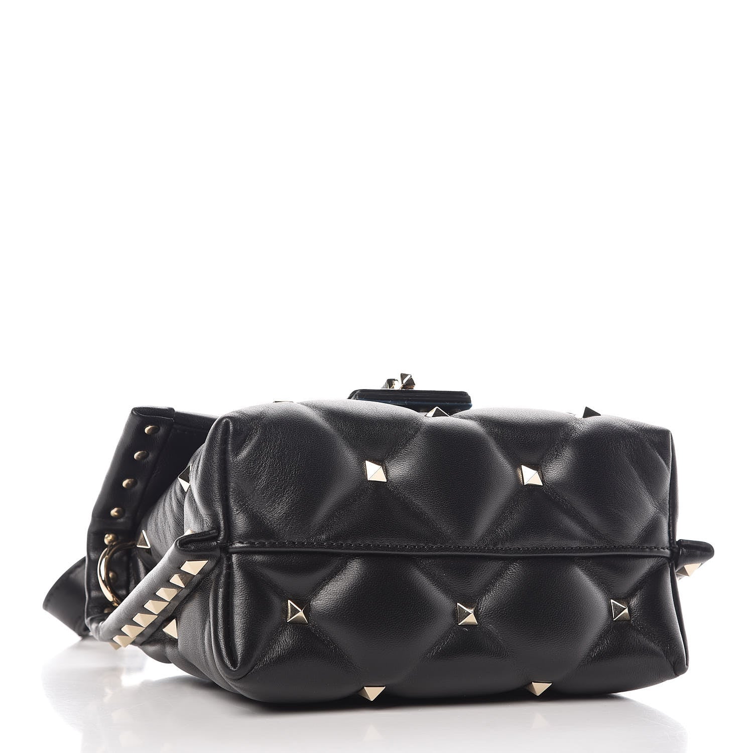 Valentino Garavani Nappa Mini Candystud Top Handle Bag Black 4 of 9