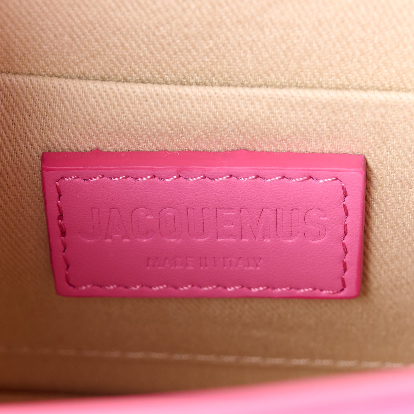 Smooth Calfskin Le Chiquito Moyen Pink